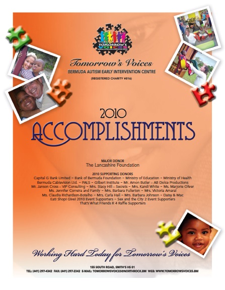 2010 Accomplishments Cover
